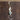 Hanging woven ornament with crystals and Silver metal moon and star